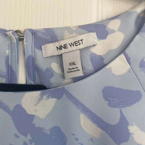 🆕 WT Nine West Silky feel Blouse XXL - Picture 6 of 16